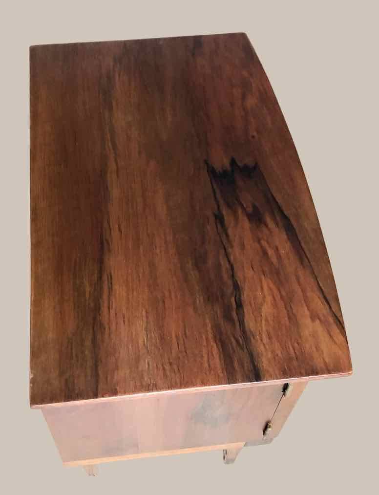 Table de chevet vintage pieds fuseau