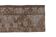 distressed turkish oushak rug runner 2' x 7'10"
