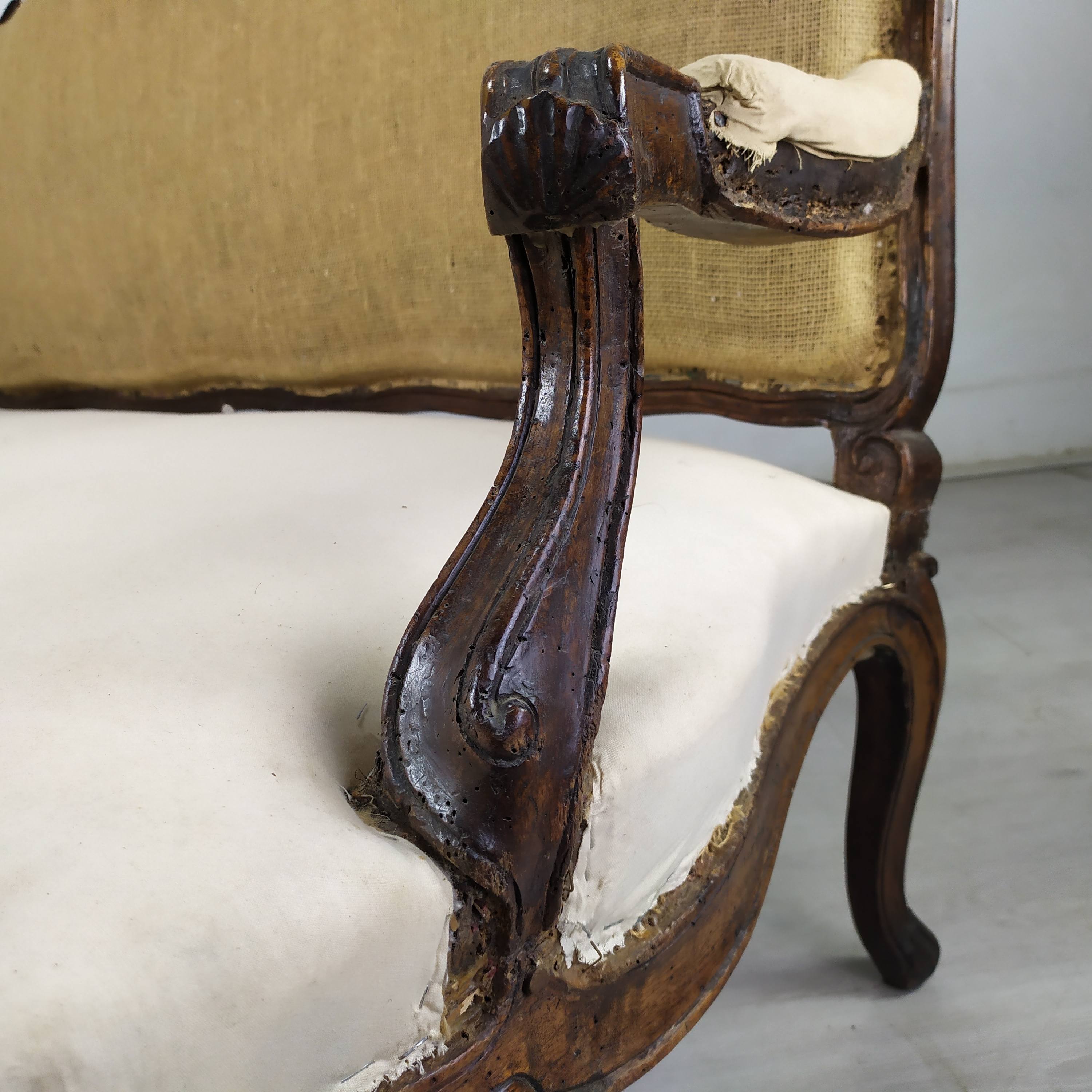 Vintage Louis XV sofa