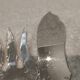Fish serving set, 2 pieces, silver-plated metal, Apollo Empire silversmith