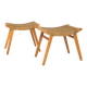 Footstool in the style of Audoux Minet | mid century modern vintage design