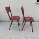 Paire de chaise vintage année 80