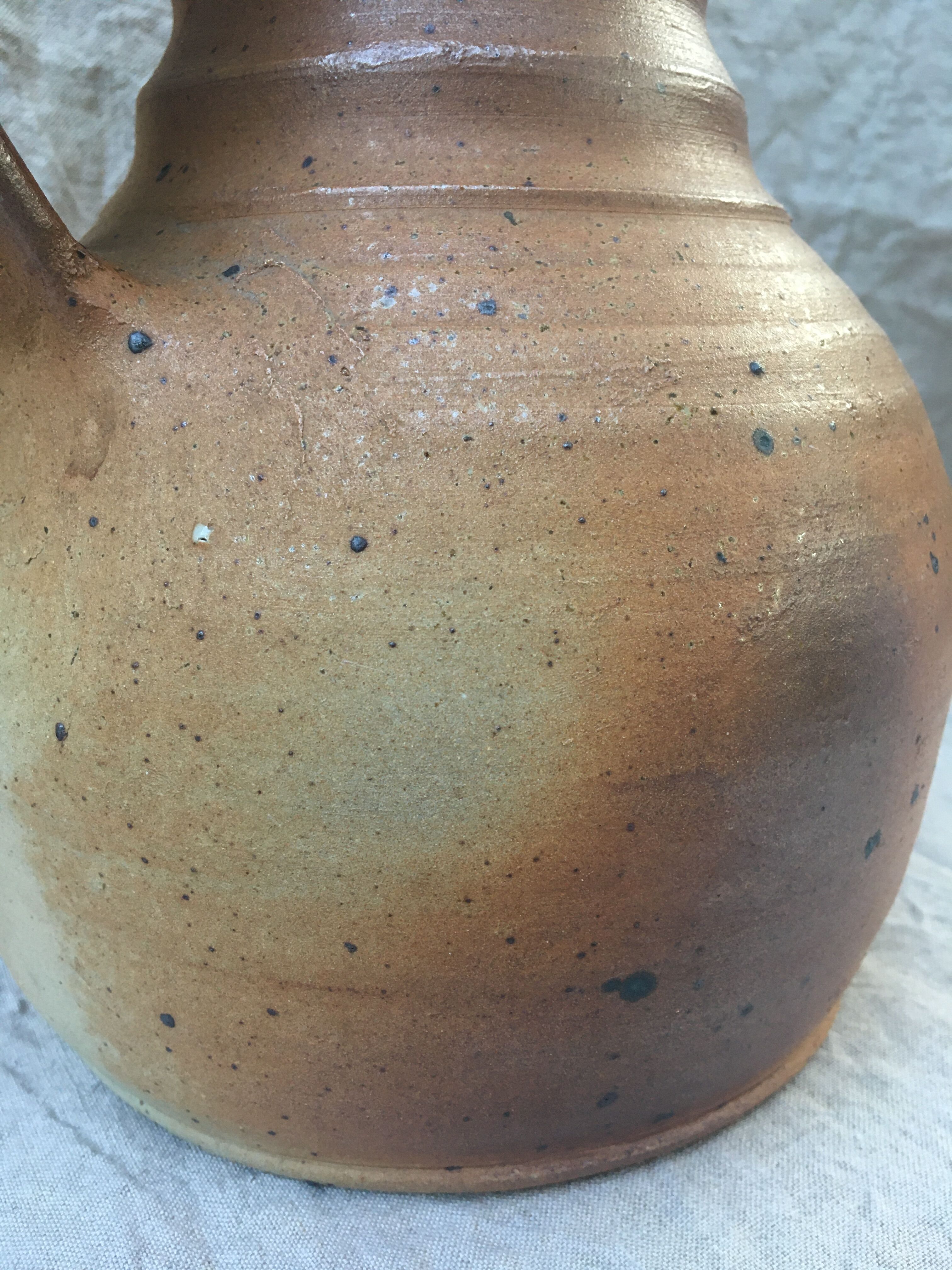 Stoneware pitcher Pierre Digan La Borne 60'S