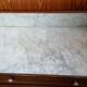 Dresser on marble