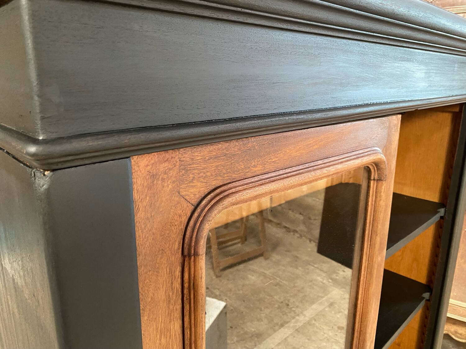 1950s display cabinet, bookcase, storage cabinet