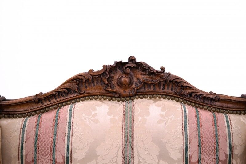 Wingback chairs, France, circa 1900