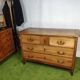 Louis XVI light oak style chest of drawers