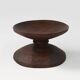 Large African Tree Trunk Bowl in Oak, 1950s