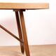 Large extendable dining table in oak by Guillerme and Chambron 1960.