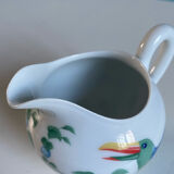 Milk jug model Toucan porcelain Hermès