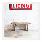 Banc Ancien Bois Brut Vintage Atelier