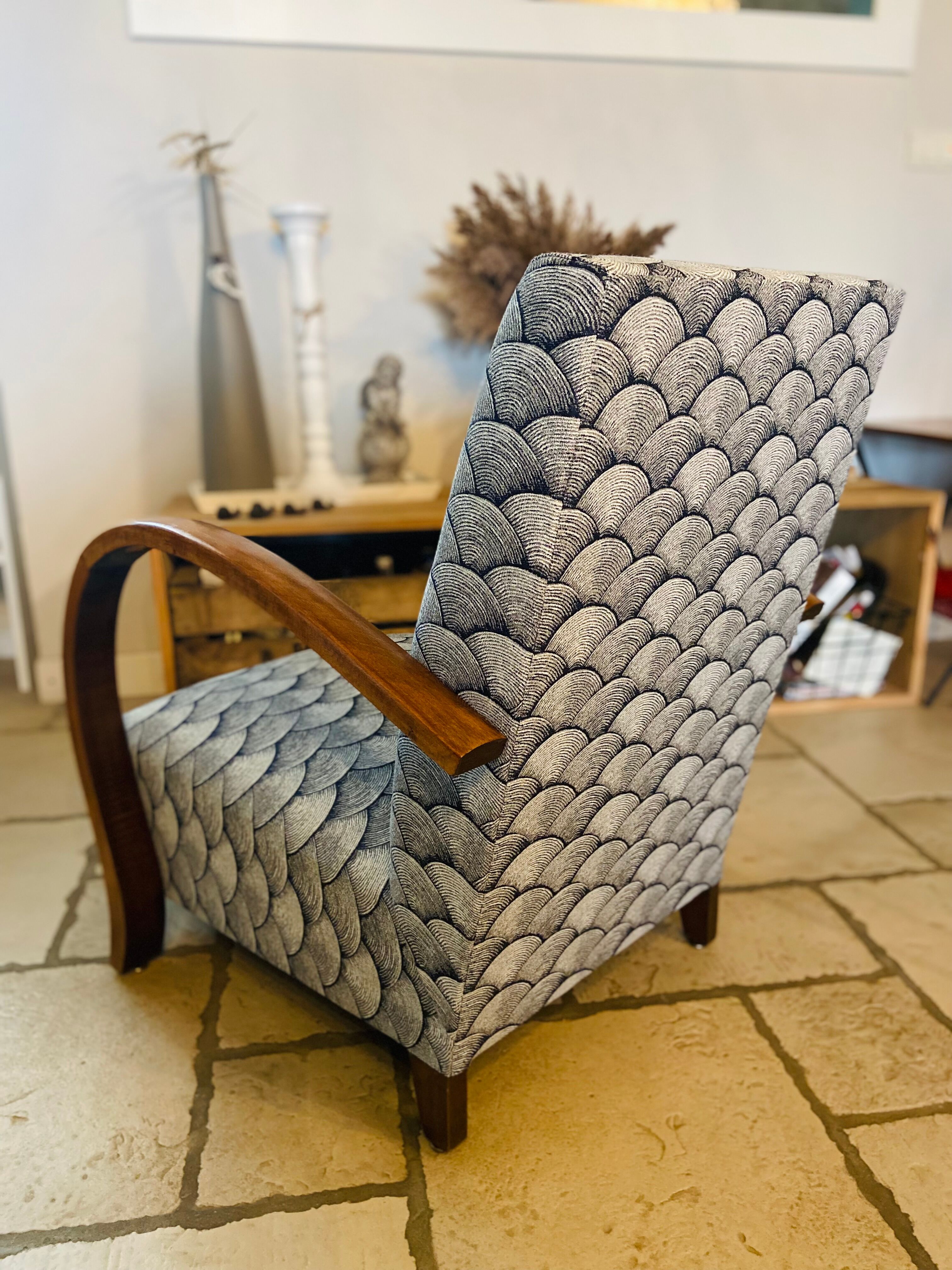 Armchair 40s restored