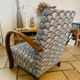 Fauteuil années 40 restauré