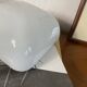 Applique murale plafonnier carré 20 cm verre opaline blanc