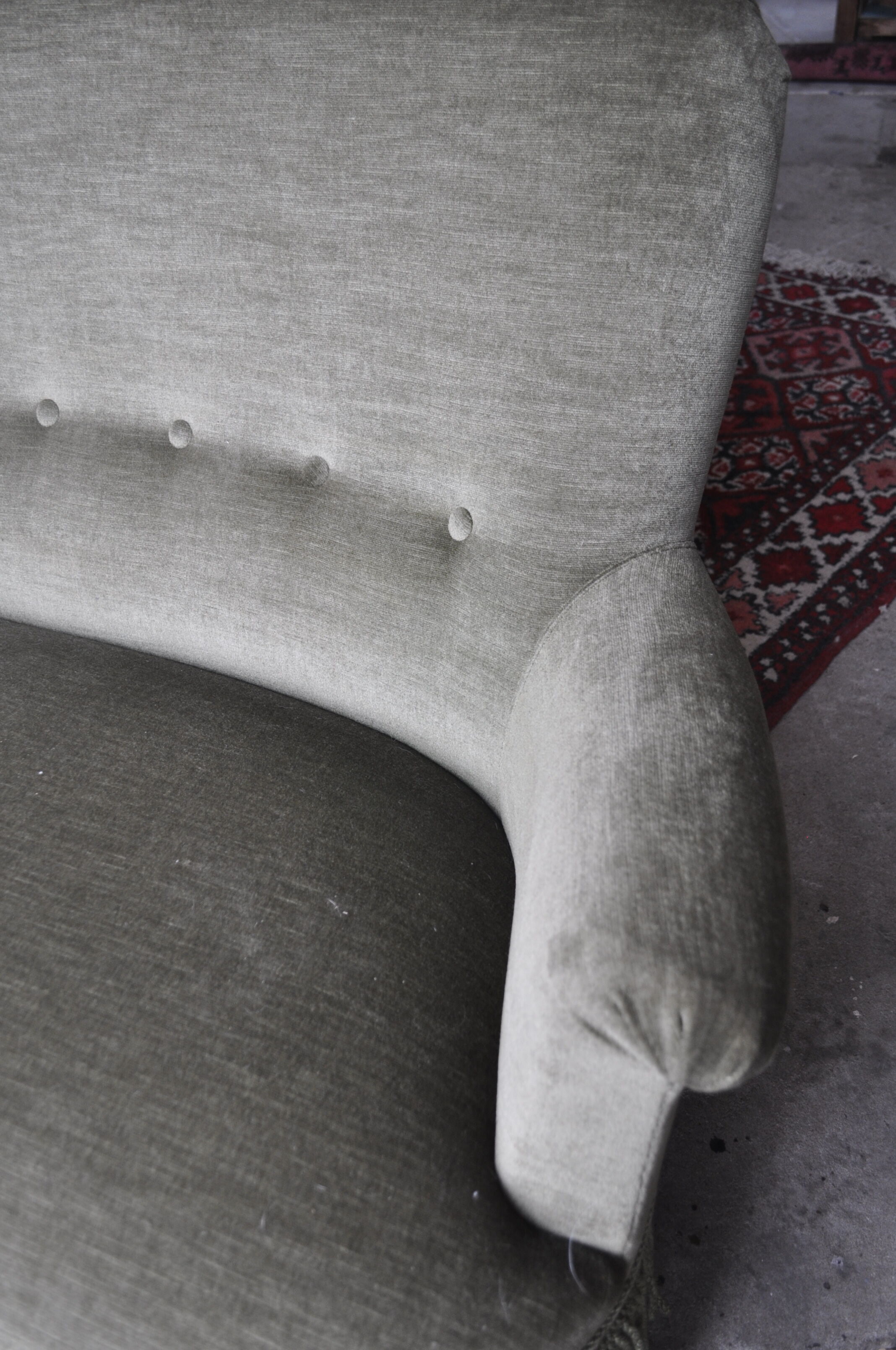 Toad bench and footrest.