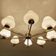 Large Mid Century Italian Pendant Light