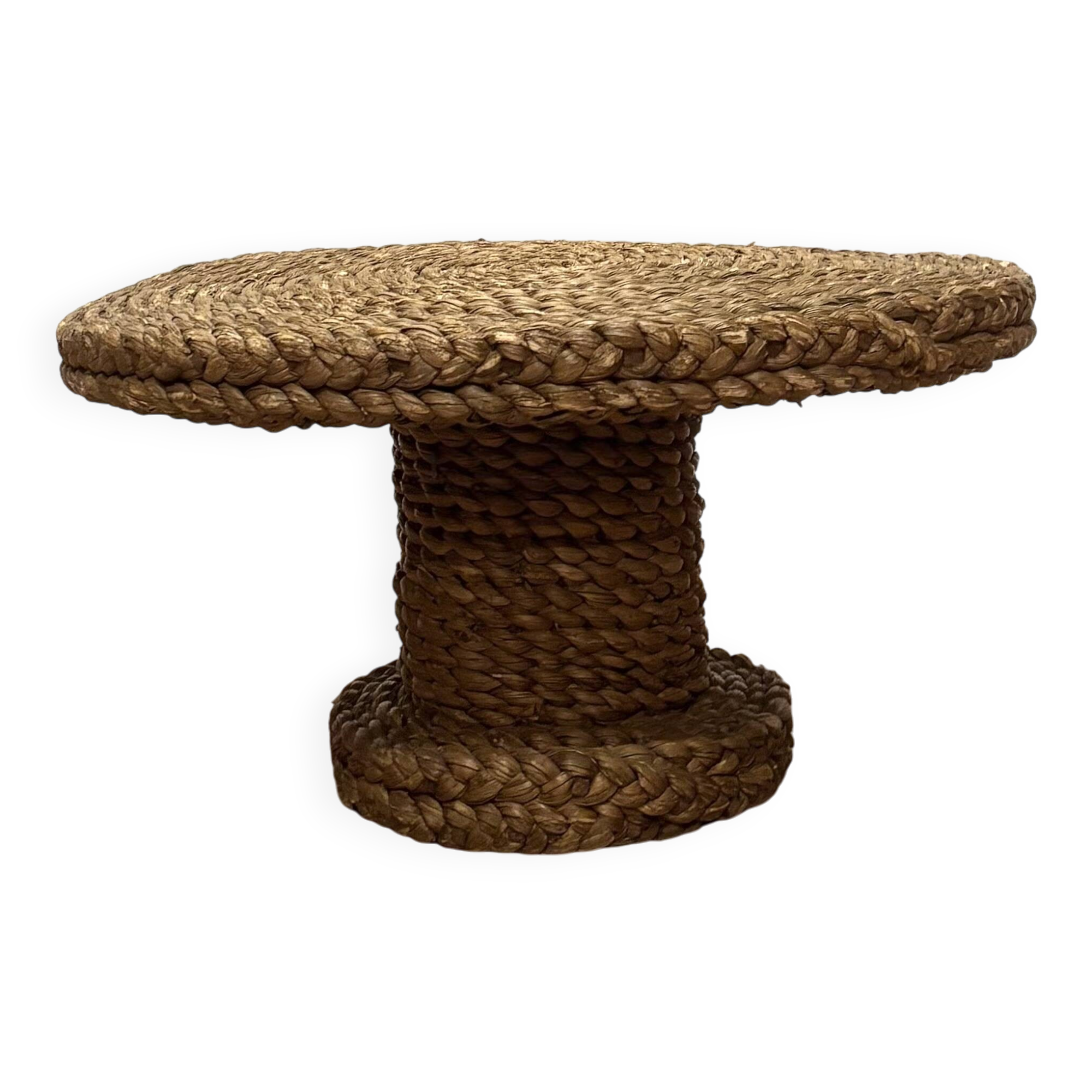 1960s rope coffee table