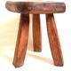 Brutalist tripod stool from the 1960s.