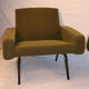 Pair of armchairs by Joseph André Motte, model 743 edited by Steiner 1950