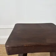 Brutalist tripod stool