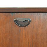 Louis van Teeffelen Vintage Design Teak Wooden High Sideboard for Webe 60s