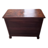 Commode style Louis Philippe en noyer