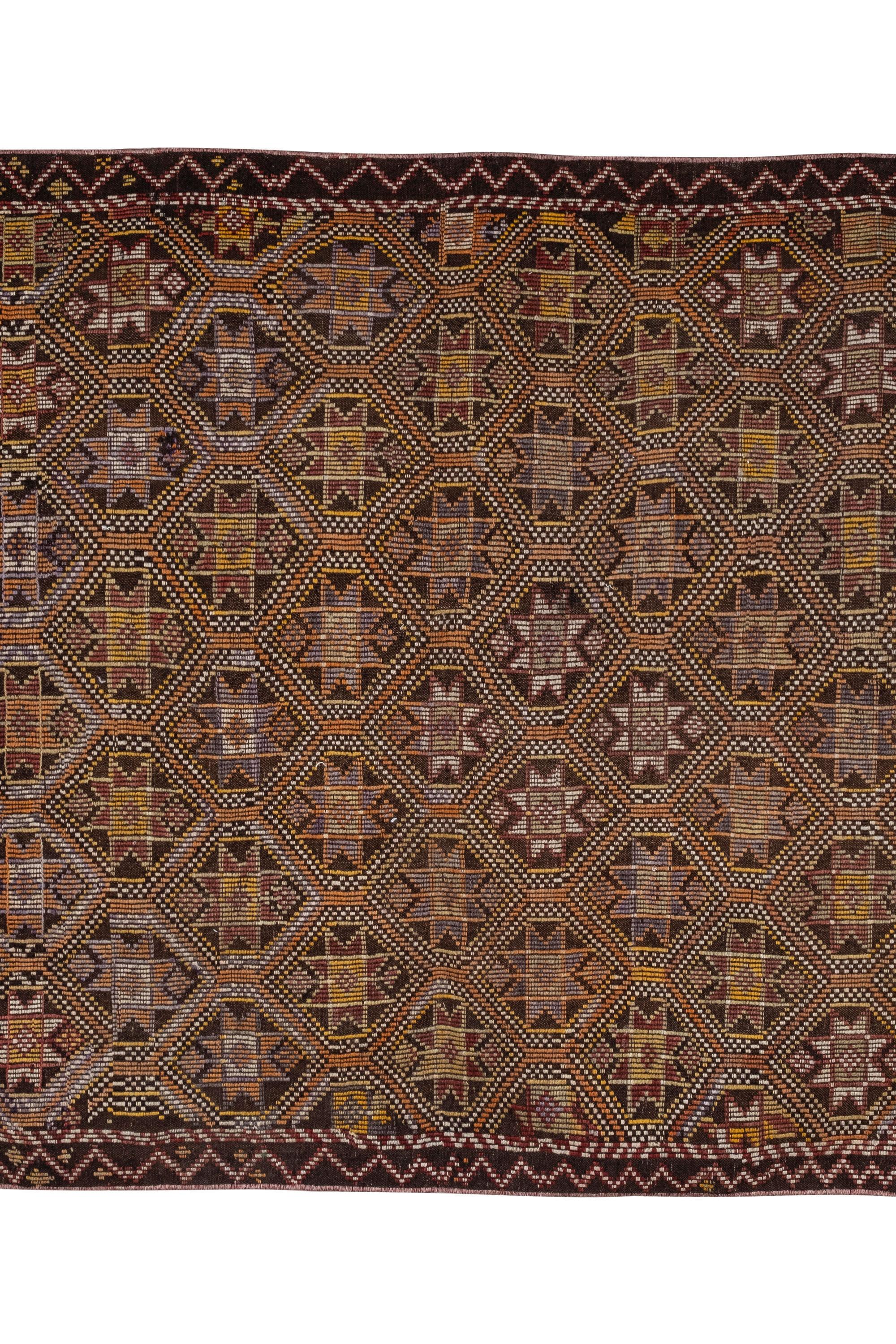 Turkish Jajim Kilim Rug, 1970s 165 x 295 cm