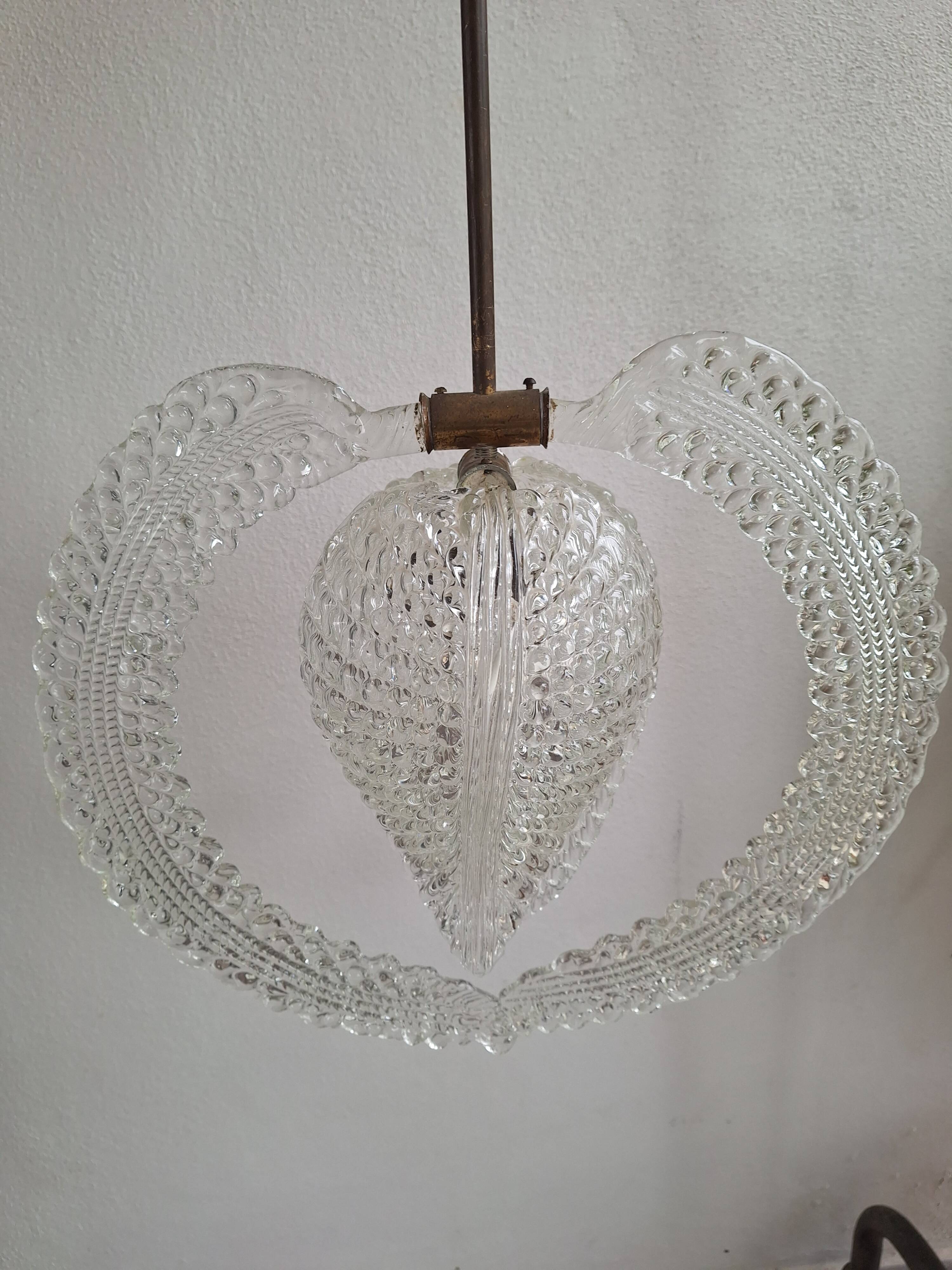 Barovier & Toso Murano Ceiling Light