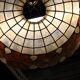 Suspension luminaire coquillage nacre Decor floral