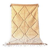 Traditional handmade Moroccan Atlas wool rug 2/3 m
