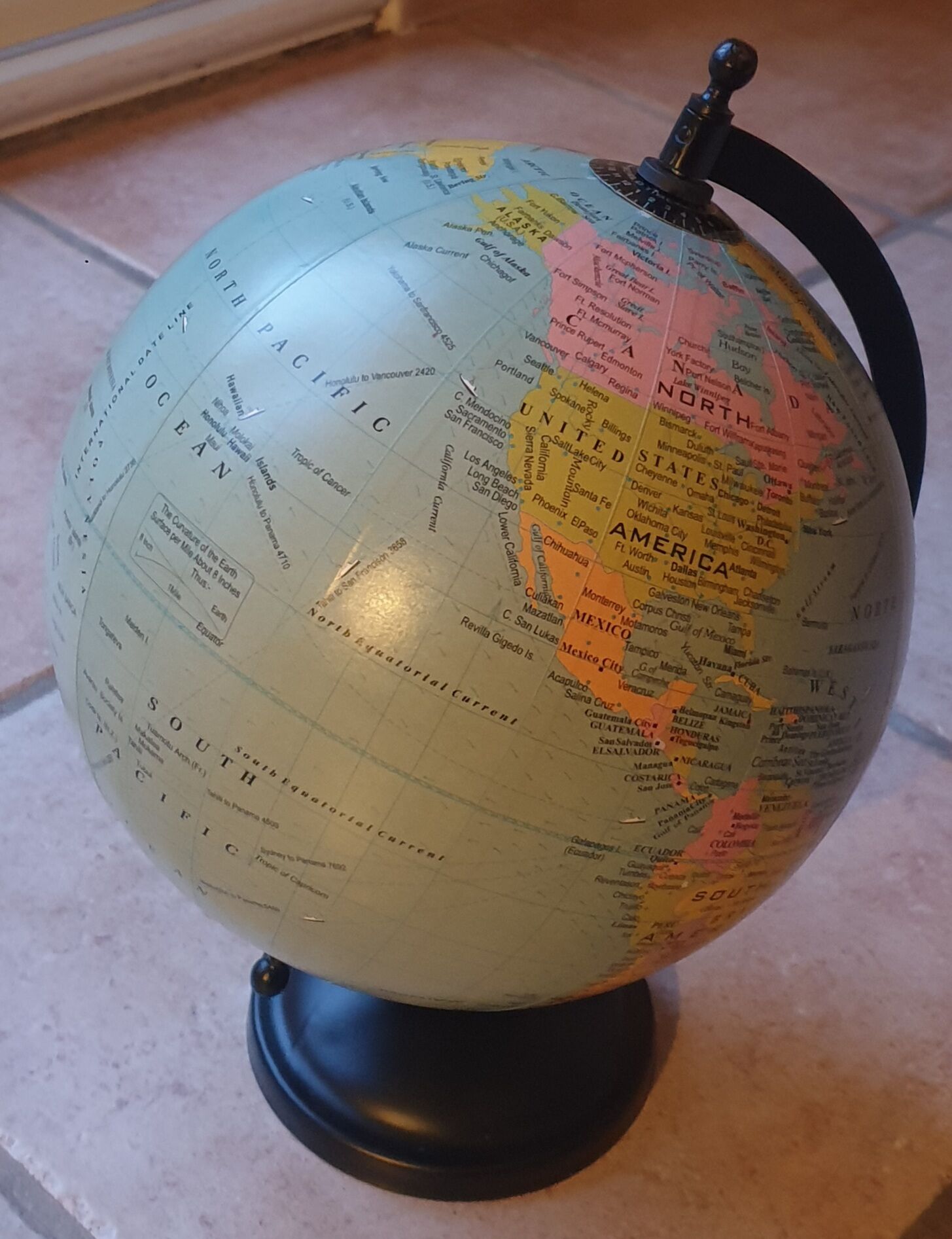 World map – globe