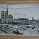 Notre Dame de Paris by Bernard Buffet 1957 framed art print