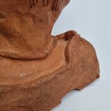 Lace bust in terracotta, 24 cm