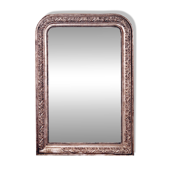 Antique Louis-Philippe mirror "Sidonie" – Art Nouveau decor