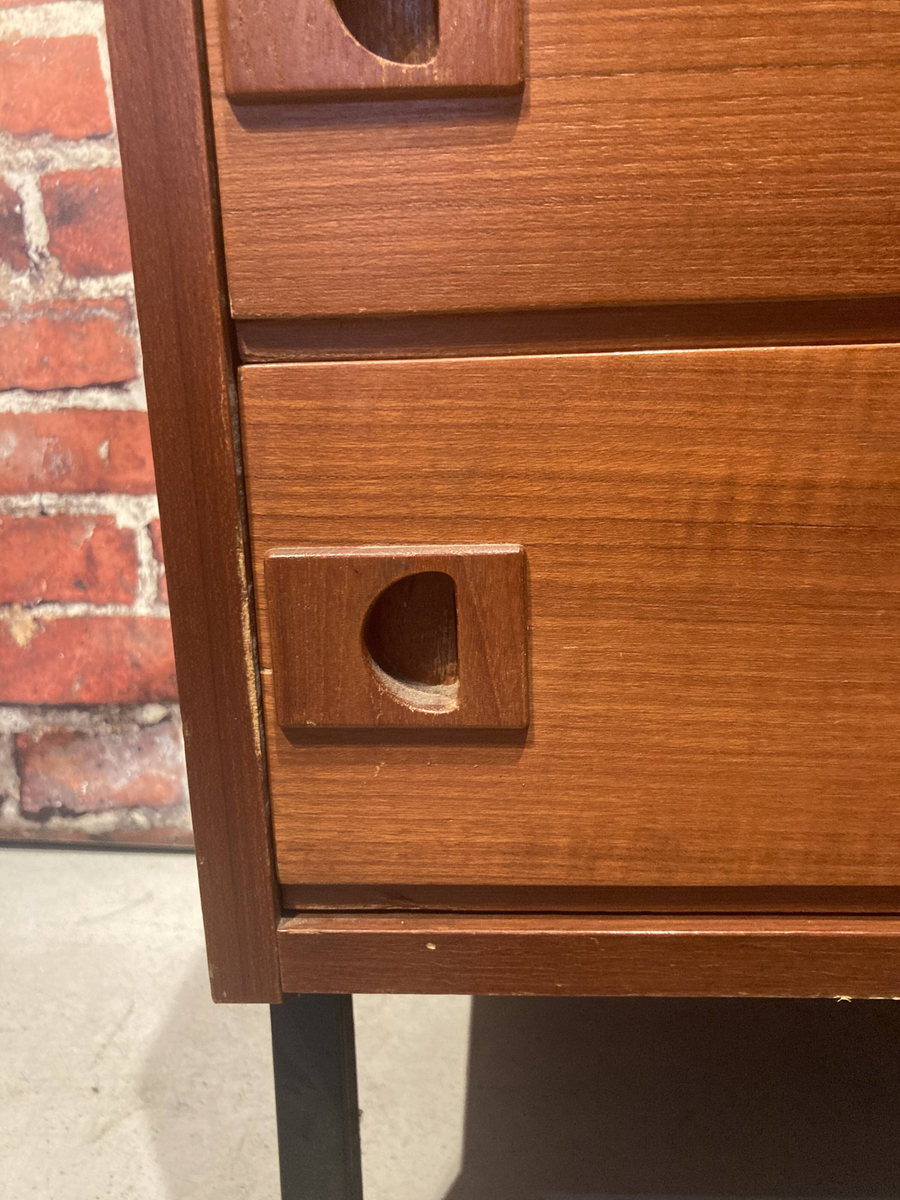 Commode 3 tiroirs en bois