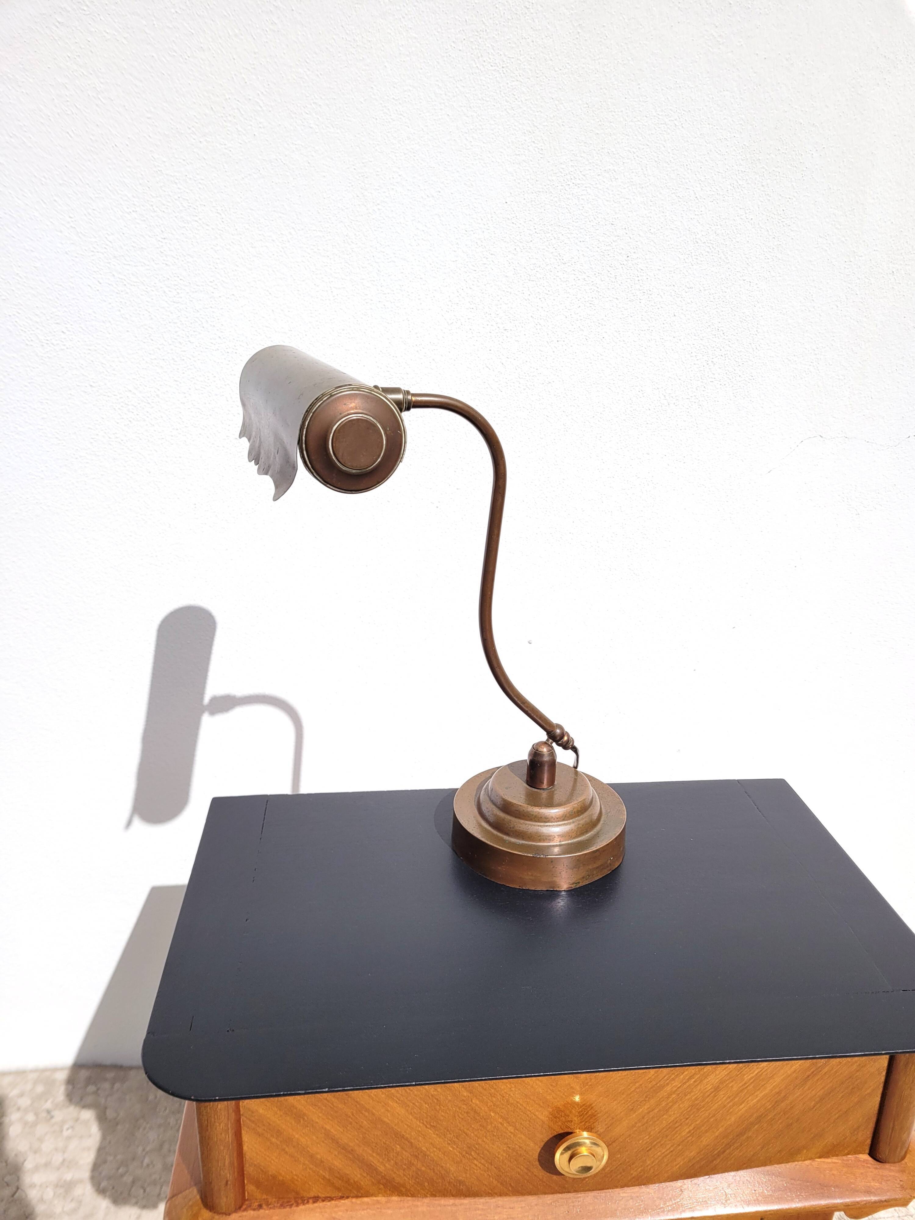 Banker desk piano lamp