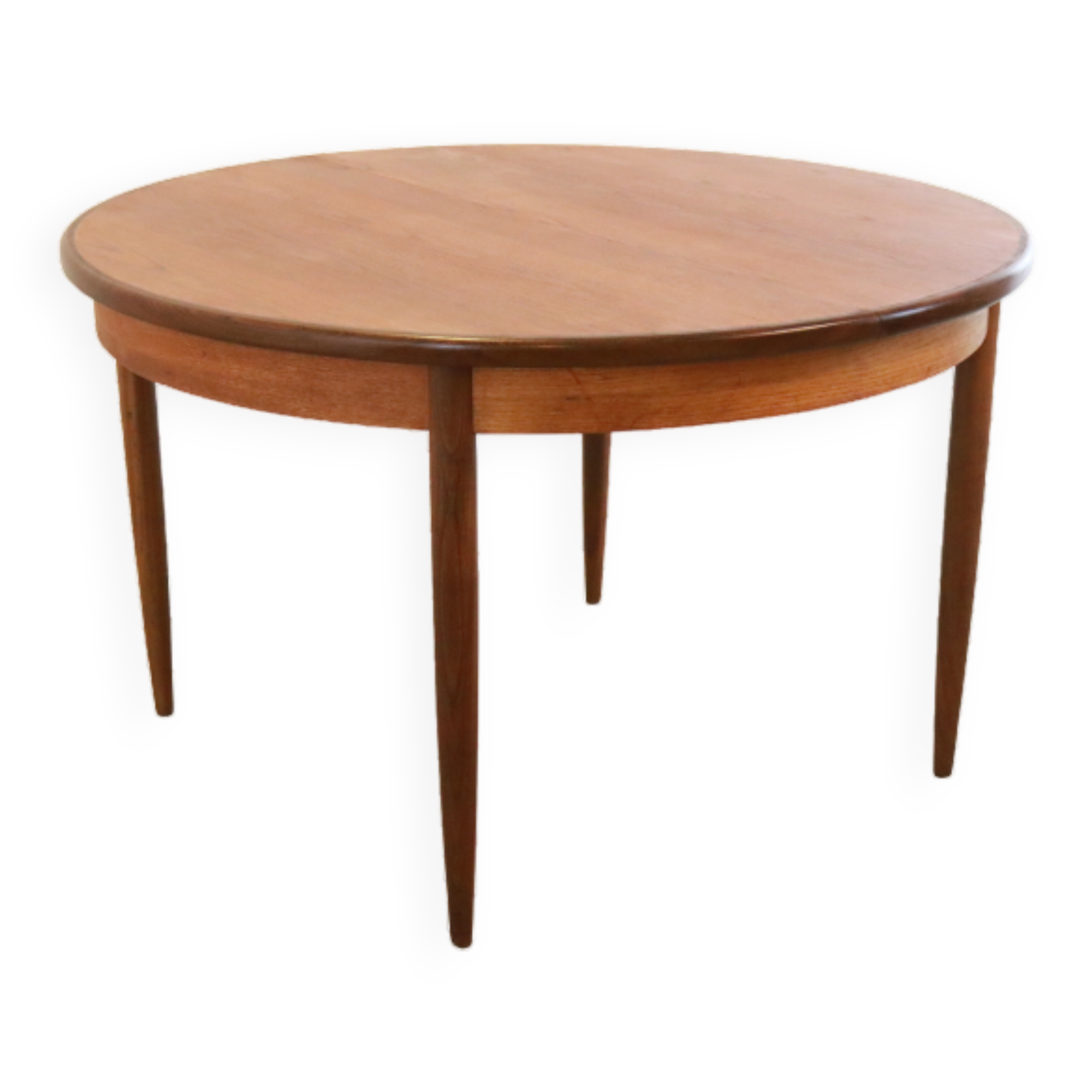 Round g-plan vintage dining table extendable 'breadsell'