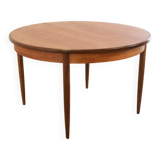Round g-plan vintage dining table extendable 'breadsell'