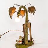 Antique lamp| Vienna Bronze - Franz Bergmann | style | Arab Oriental Landscape 30s