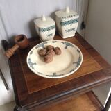 Assiette piédouche Longchamp circa 1930