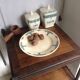 Plate pedestal Longchamp circa 1930