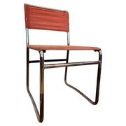Tubular steel chrome Bauhaus chair by Hynek Gottwald - 1930 (Eisengarn)