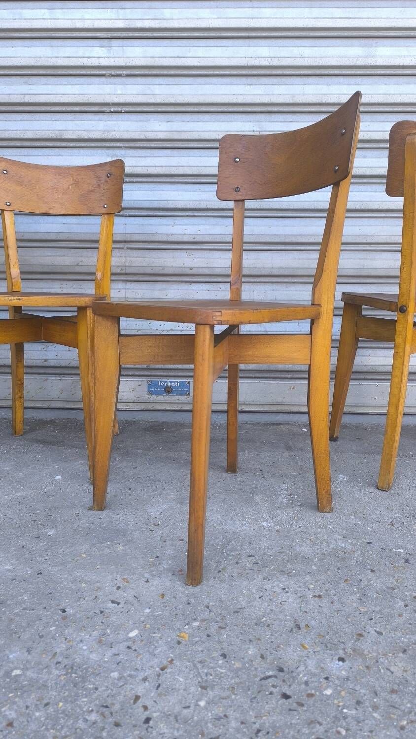 4 Luterma bistro chairs