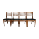 Set de 4 chaises scandinave vintage 1960
