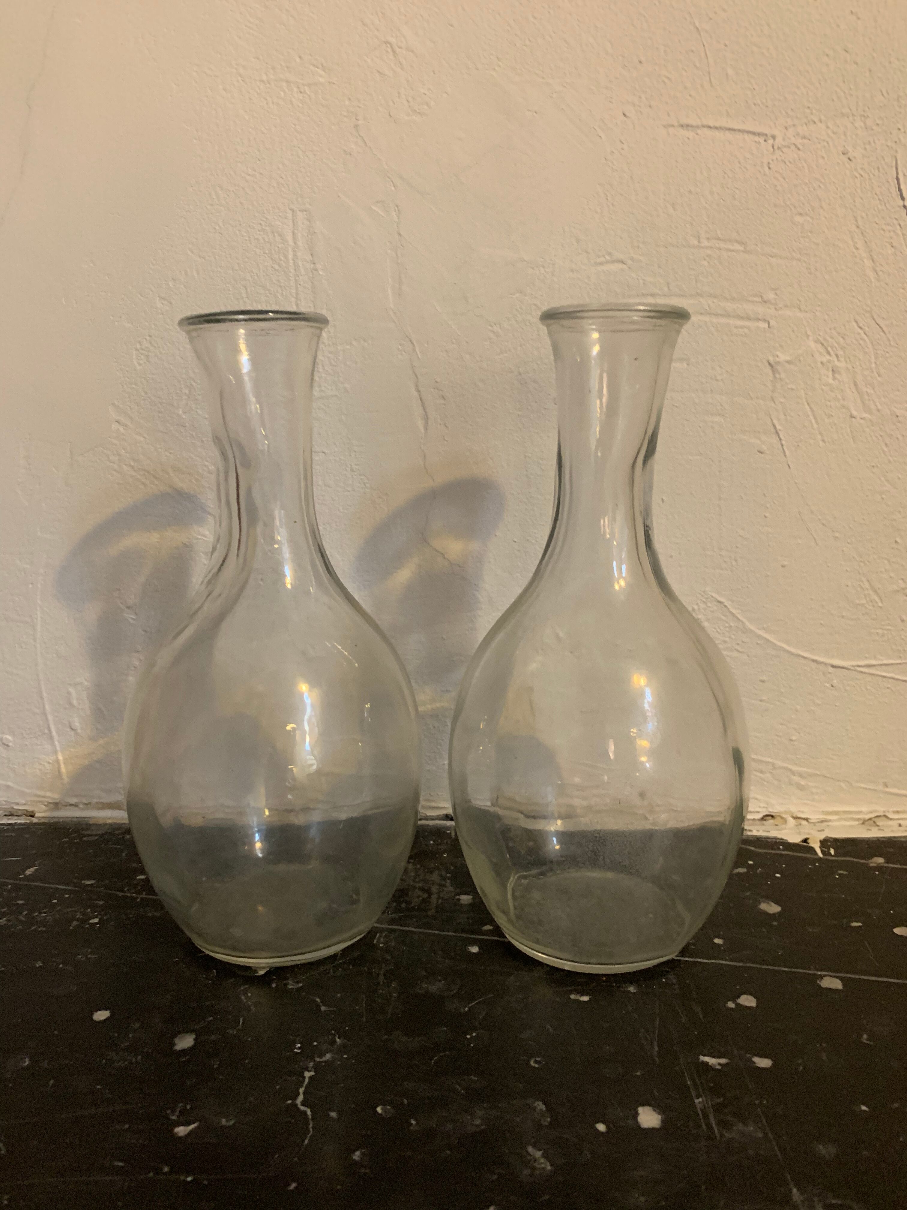 Set of 2 bistro decanters