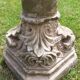 Holy water font on stone column (17th century)
