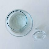 Large glass bottle, apothecary candy box