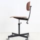 Kevi office chair by Jørgen Rasmussen / Teak / 1960s / Mid-century Danish modern design