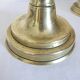 Pair of brass candlesticks