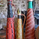 Lot of 7 scoubidou bottles